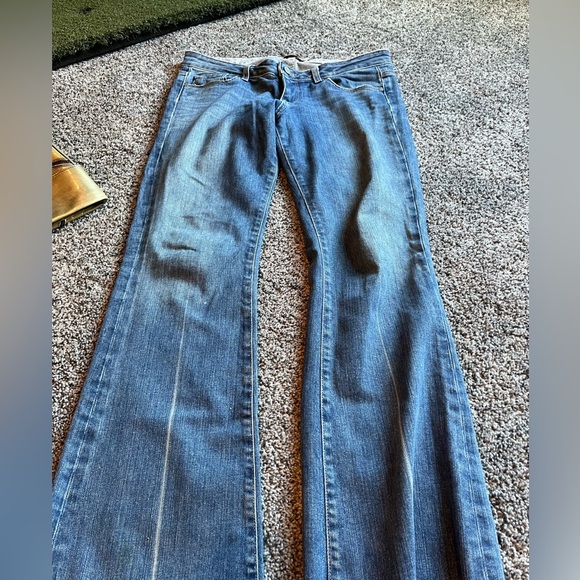PAIGE Denim - PAIGE “Laurel Canyon” High Waist Flare Jeans - SZ 29 denim